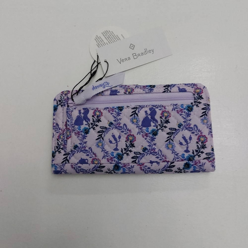 Vera Bradley Disney Belle Finley Wallet NWT - Picture 5 of 5